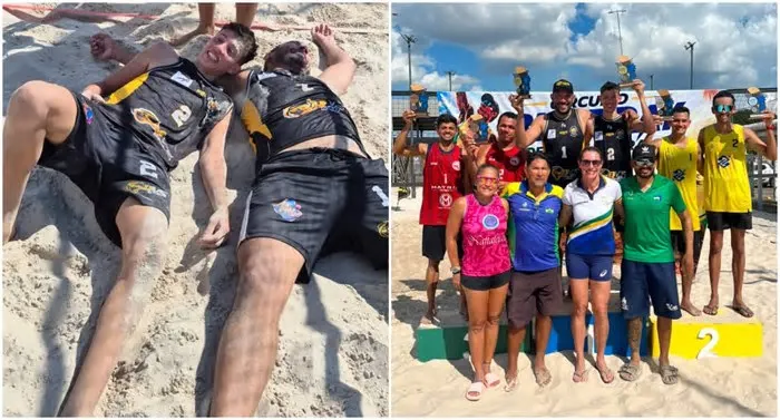 Francisco e Ítalo Laureano vencem a primeira etapa do Circuito Rondoniense de Vôlei de Praia e protagonizam conquista ...