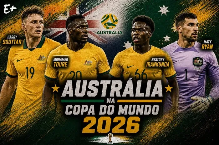 Para a Copa de 2026, a Austrália chega com uma mistura interessante de experiência e juventude. Jogadores como Mathew Ryan, ...