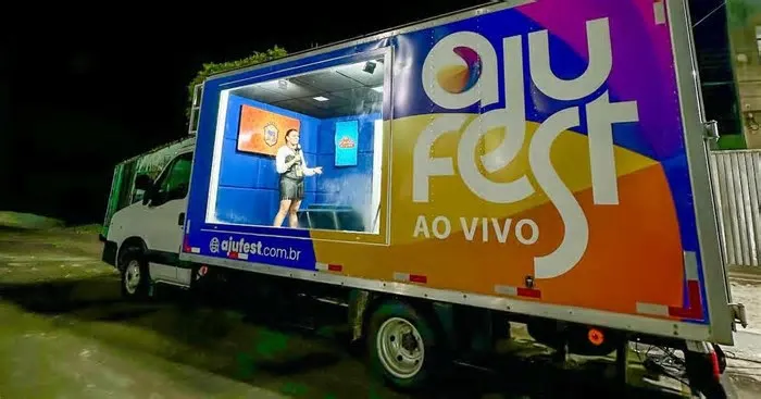 Portal de entretenimento de Sergipe investe em unidade móvel equipada com estúdio, acústica, iluminação e conexão via fibra ...