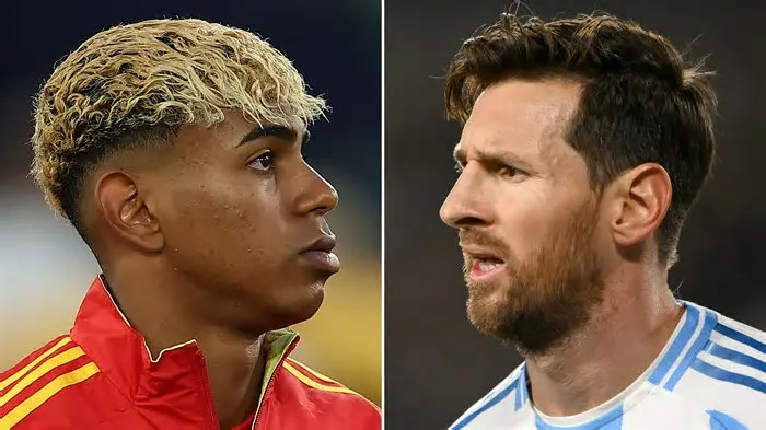 Lamine Yamal fala sobre Lionel Messi e Neymar enquanto se prepara para o confronto da Espanha contra a Arábia Saudita na Copa ...