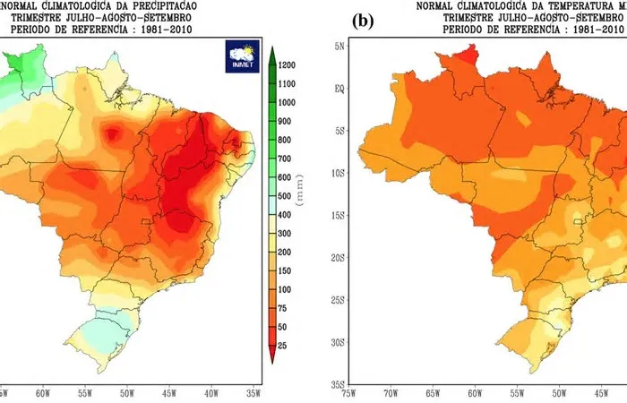Segundo o Inmet, a nova estação começa às 5h24 e será marcada por temperaturas baixas, geadas em áreas do Sul e mudanças no ...