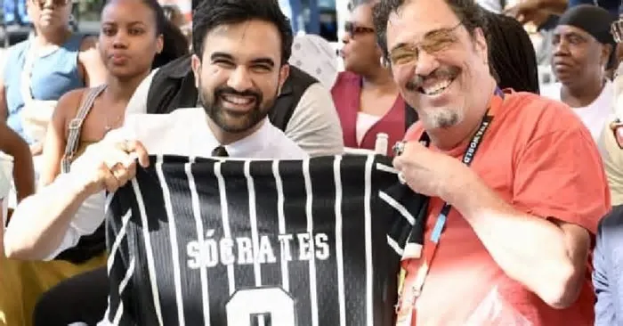Zohran Mamdani alfineta política de imigração do governo Trump e exalta Democracia Corinthiana durante encontro com Walter ...