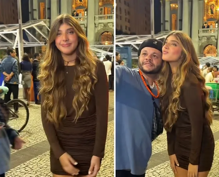 Filha de Grazi Massafera e Cauã Reymond, Sofia chamou atenção pela beleza e simpatia ao chegar ao Prêmio da Música Brasileira ...