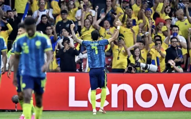Luis Díaz decide com assistência e gol, Campaz fecha a conta nos acréscimos e seleção colombiana larga na frente em chave que ...