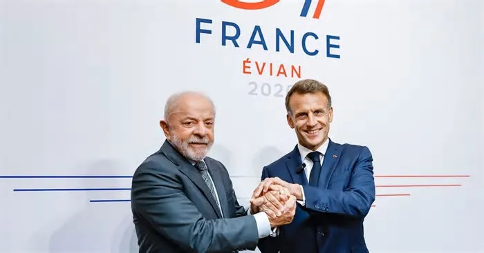 O presidente Luiz Inácio Lula da Silva se reúne nesta terça-feira (16), com a presidente da Comissão Europeia, Ursula Von der ...