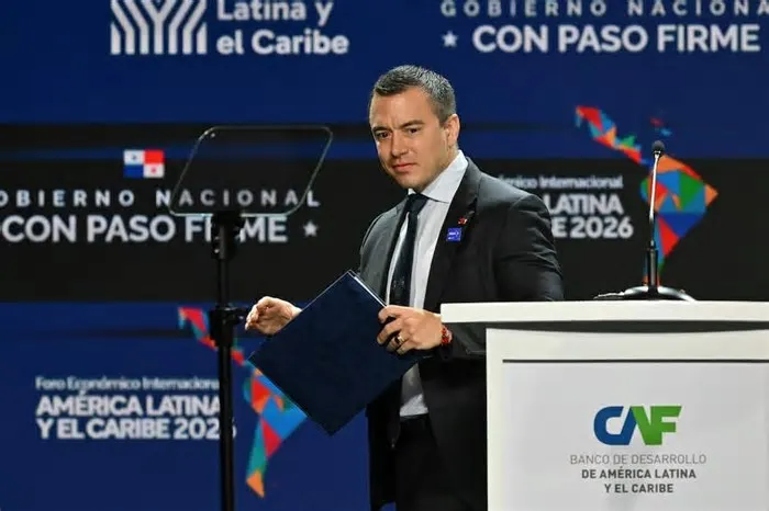 El presidente de Ecuador, Daniel Noboa, participará en la 56.ª Asamblea General de la Organización de los Estados Americanos ...