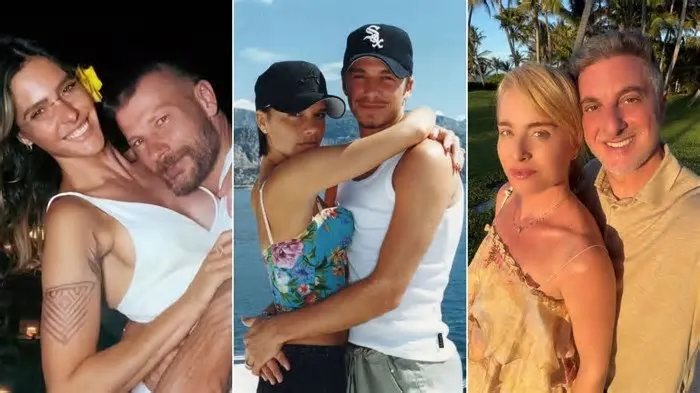 Luciano Huck e Angélica, Victoria e David Beckham e Xororó e Noely são algumas das uniões mais longevas no mundo das ...