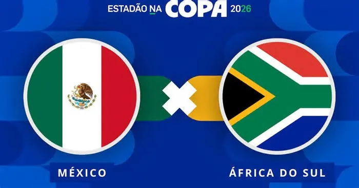 Seleções fazem a partida de abertura do Mundial de 2026 nesta quinta-feira, no Estádio Azteca, pelo Grupo A da competição ...