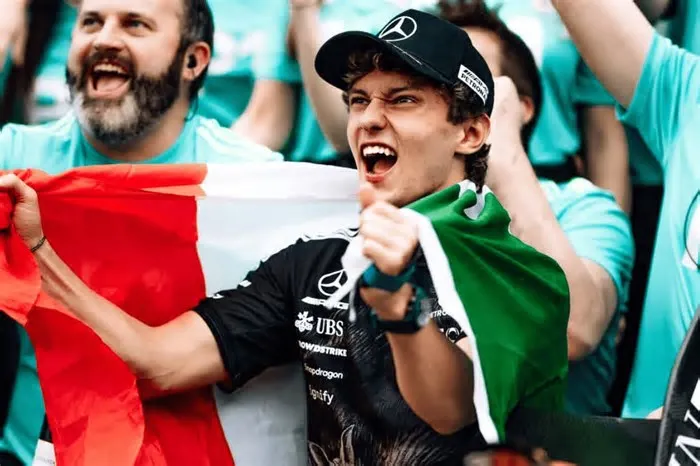 Charles Leclerc, da Ferrari, e George Russell, da Mercedes, aparecem como candidatos ao pódio, tendo em vista o desempenho ...