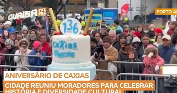 Caxias do Sul celebrou 136 anos com uma programação especial e distribuição de bolo para a população. Com mais de 475 mil ...