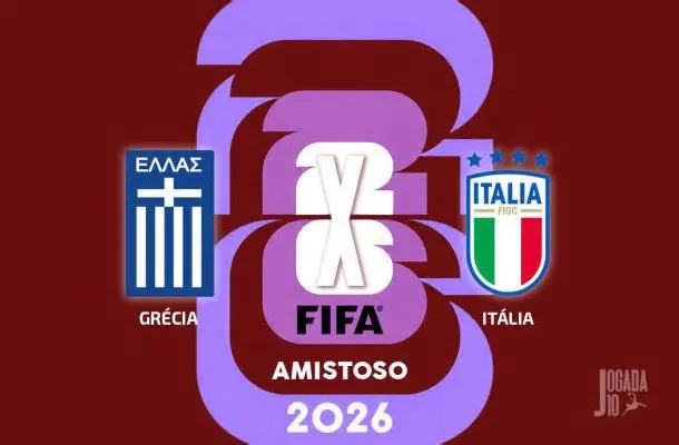 Em duelo de seleções que não disputarão a Copa do Mundo 2026, Grécia e Itália se enfrentam em amistoso internacional neste ...