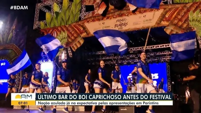 Último Bar do Boi Caprichoso antes do Festival de Parintins ...