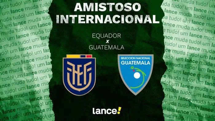 Equador e Guatemala se enfrentam neste domingo (7), às 20h (de Brasília), em amistoso internacional preparatório para a Copa ...