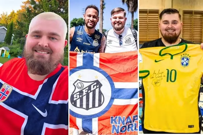 André Østgaard é torcedor fanático do Santos FC e apaixonado por Neymar Jr. Ele não esconde a torcida individual pelo camisa ...