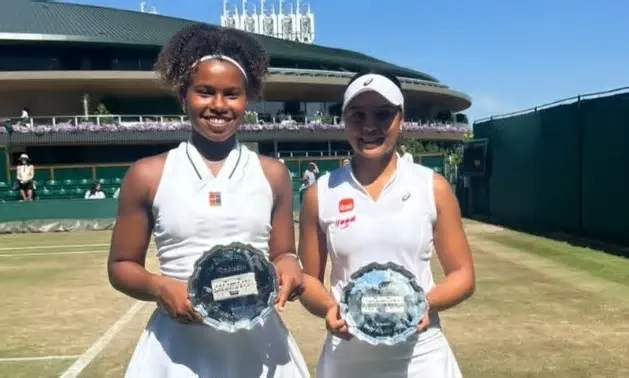 Victoria Barros e Naná Silva disputarão a chave principal do SP Open após brilharem em Wimbledon no circuito juvenil.