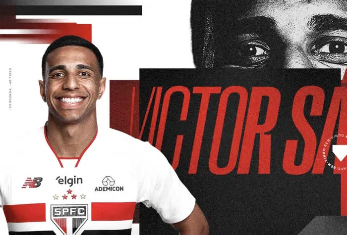 O São Paulo está reforçado no setor ofensivo. Nesta quarta-feira (1), o Tricolor Paulista anunciou a contratação de Victor Sá ...